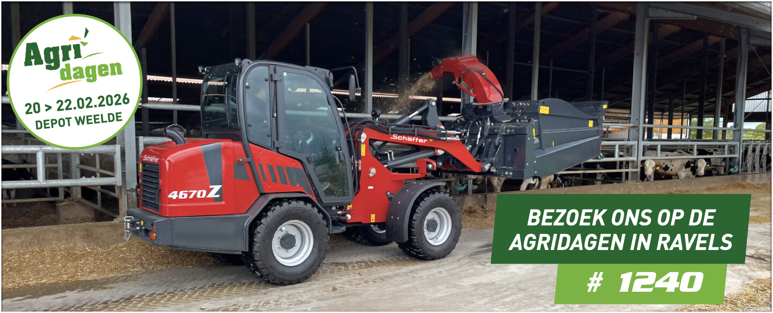 Bezoek ons op de Agridays in Ravels